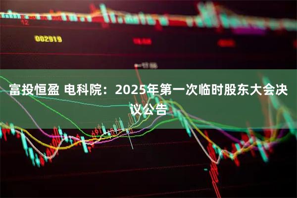 富投恒盈 电科院：2025年第一次临时股东大会决议公告